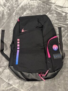 Nike Black And Pink Breast Cancer Elite Bag